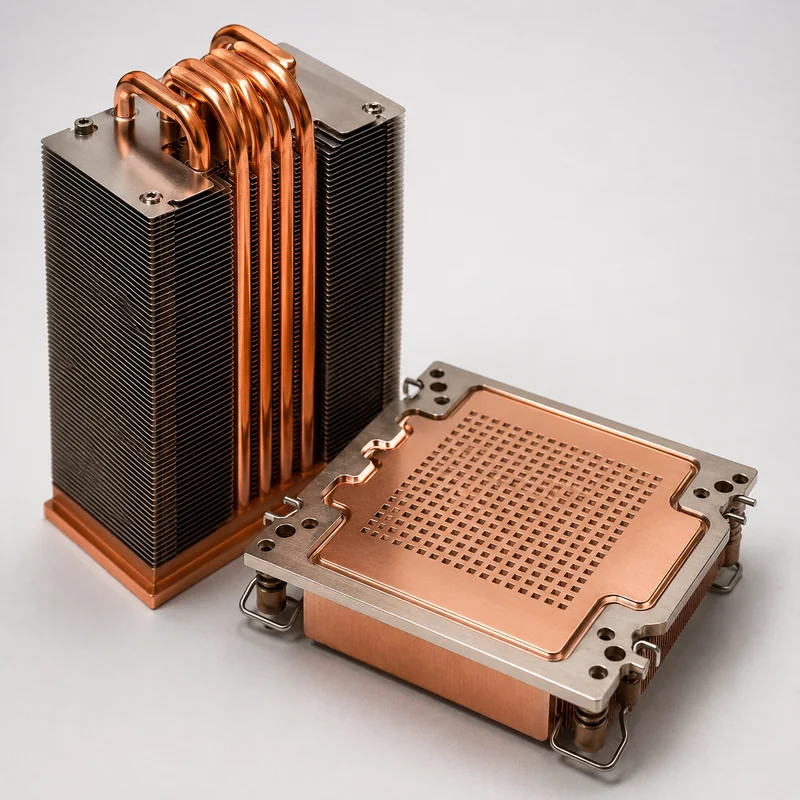 Complex Heat Sinks — Vapour Chambers & Heat Pipes